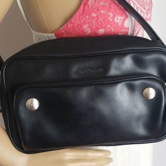 Longchamp Maryse black leather shou… - Picture 2 of 8